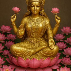 Lasksmi devi - Lotus
