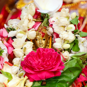 Flowers offering